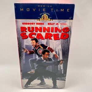 NEW! Running Scared VHS 1986 Billy Crystal Gregory Hines MGM Movie Time Sealed